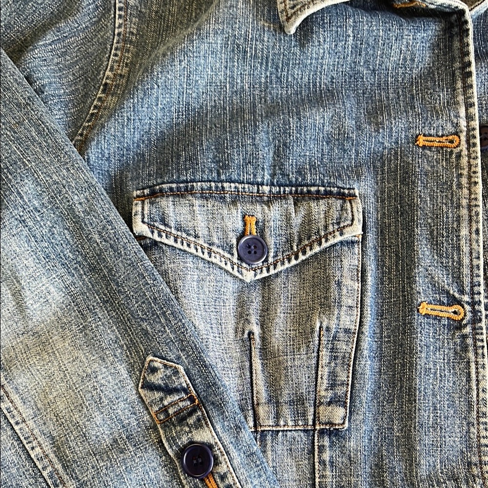 Stylish Blue Denim Blazer/Jacket